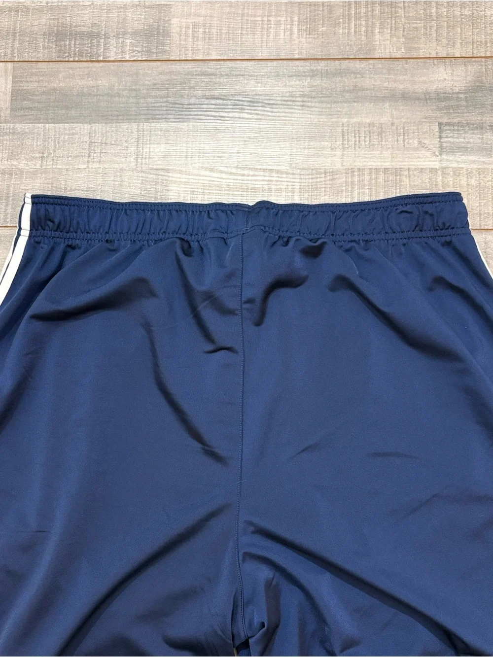 Vintage Adidas Track Pants Mens 2XL Blue 3 Stripe Athletic 2004 Y2K Polyester